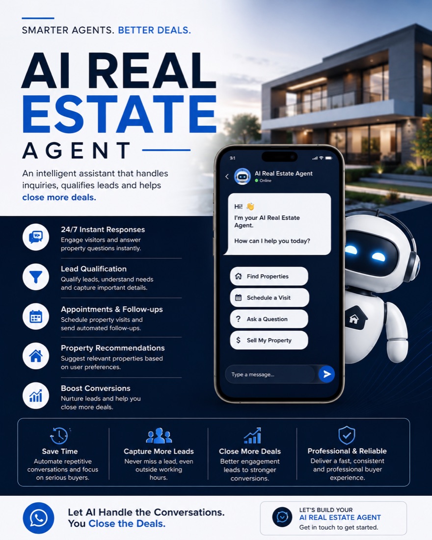 AI Real Estate Agent poster