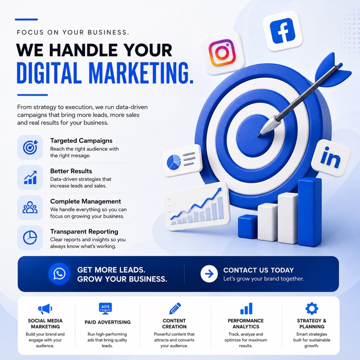Digital Marketing poster