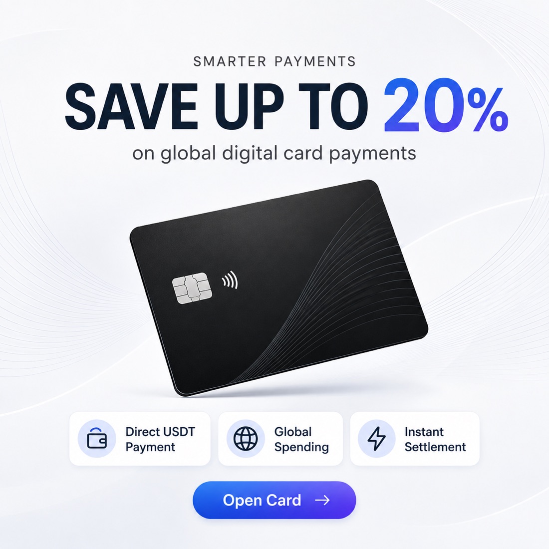 USDT Virtual Card poster